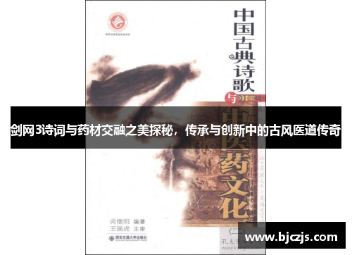 剑网3诗词与药材交融之美探秘，传承与创新中的古风医道传奇